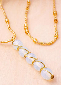 Spiral Stones Necklace | Shop Bali Queen