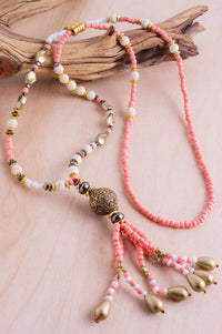 Taj Tassel Necklace