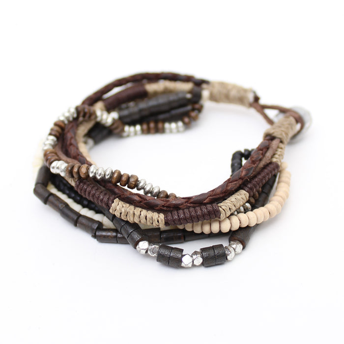 Men's Leather Bracelet Style #8