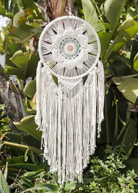 Rising Sun 17" Macrame Dreamcatcher