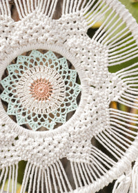 Rising Sun 17" Macrame Dreamcatcher