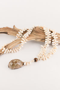 Fiji Stone Shell Necklace | Shop Bali Queen