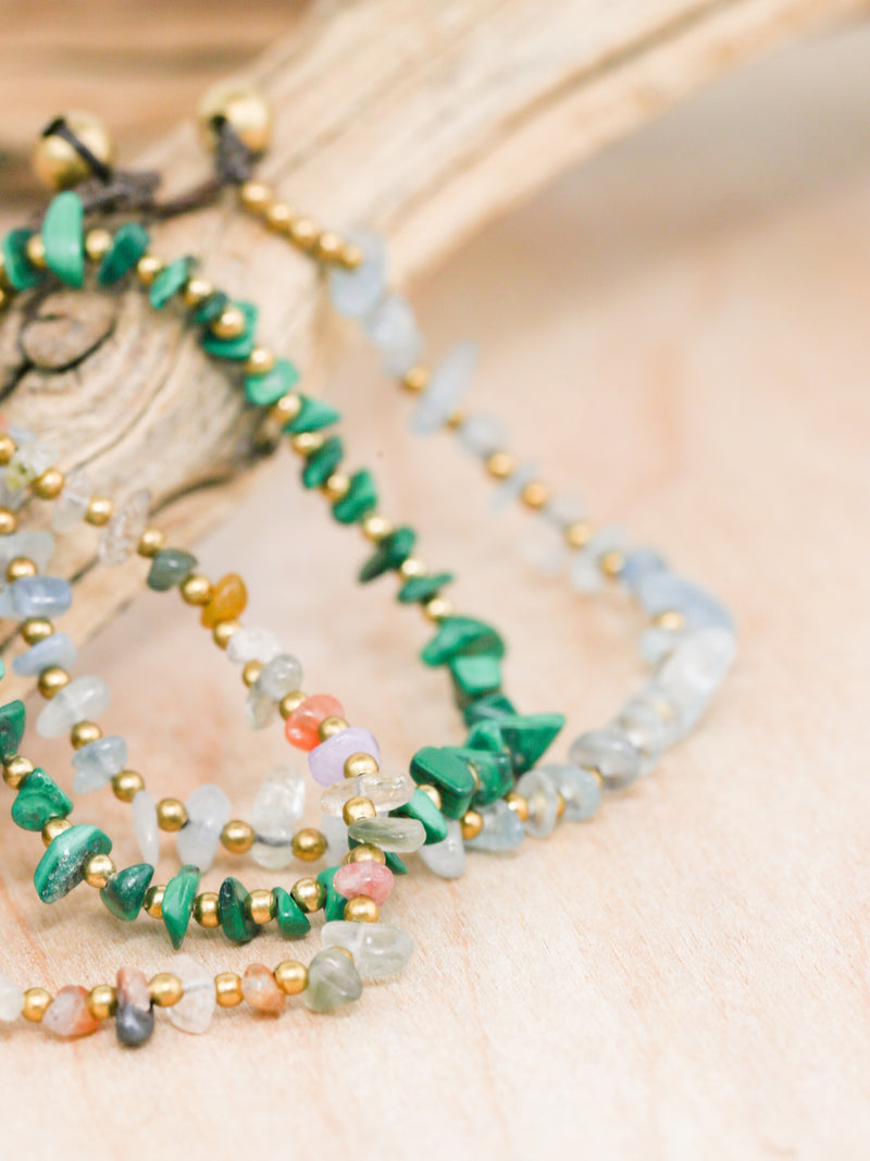 Simply Stones Anklet | Shop Bali Queen