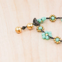 Crystal Flower Anklet 5 Pack | Shop Bali Queen