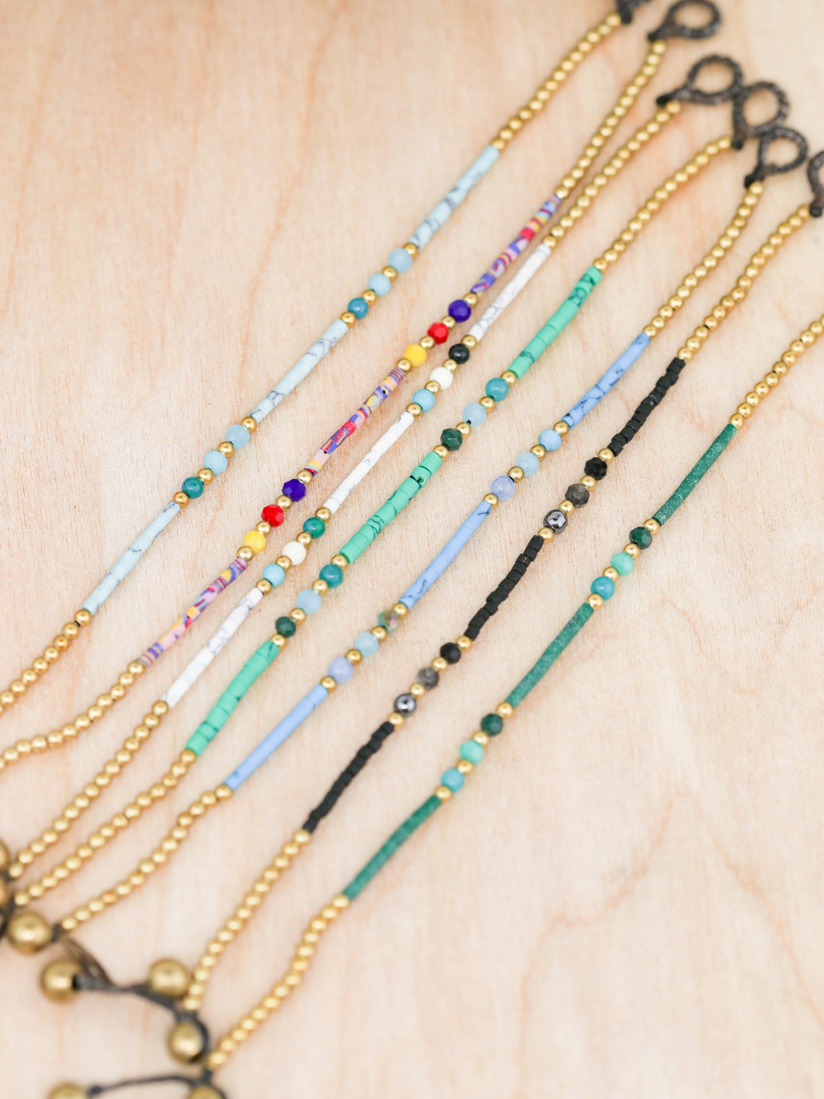 Jewelia Gemstone Bracelet 5-Pack | Shop Bali Queen