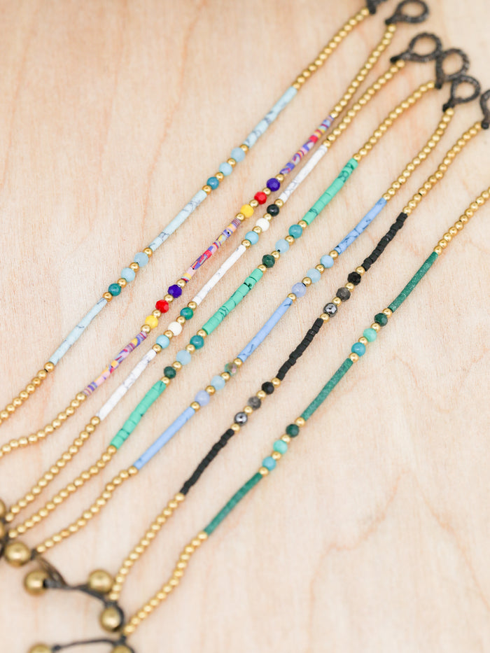Jewelia Gemstone Bracelet 5-Pack | Shop Bali Queen