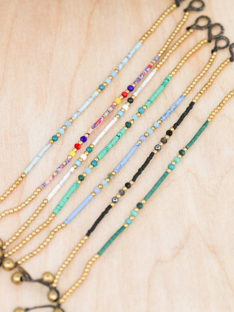 Jewelia Gemstone Bracelet 5-Pack | Shop Bali Queen