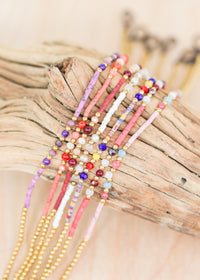 Jewelia Gemstone Anklet 5pk | Shop Bali Queen