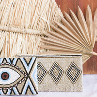 Mosaic Beaded Clutch