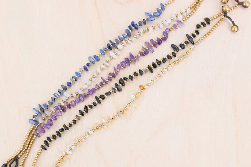Simply Stones Anklet | Shop Bali Queen
