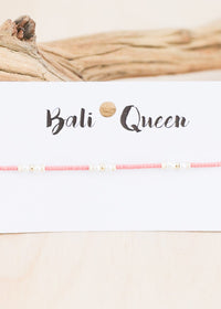 Bella Pearl Single Pull Bracelet
