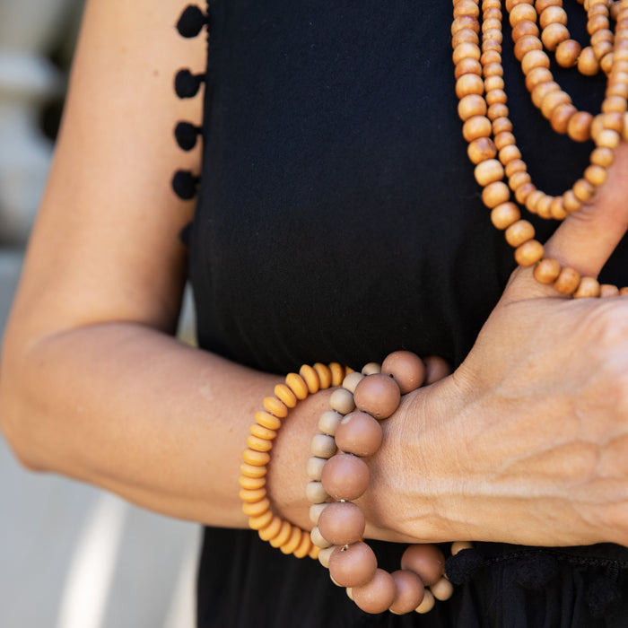 3 Strand Resin Bracelet | Shop Bali Queen
