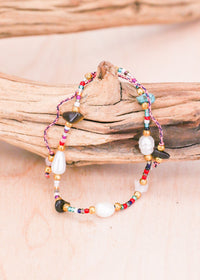 RockNPearl Beaded Pull Bracelet