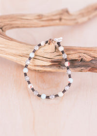 Unisex Natural Blue Jasper Toggle Bracelet | Shop Bali Queen