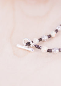 Unisex Natural Blue Jasper Toggle Bracelet | Shop Bali Queen