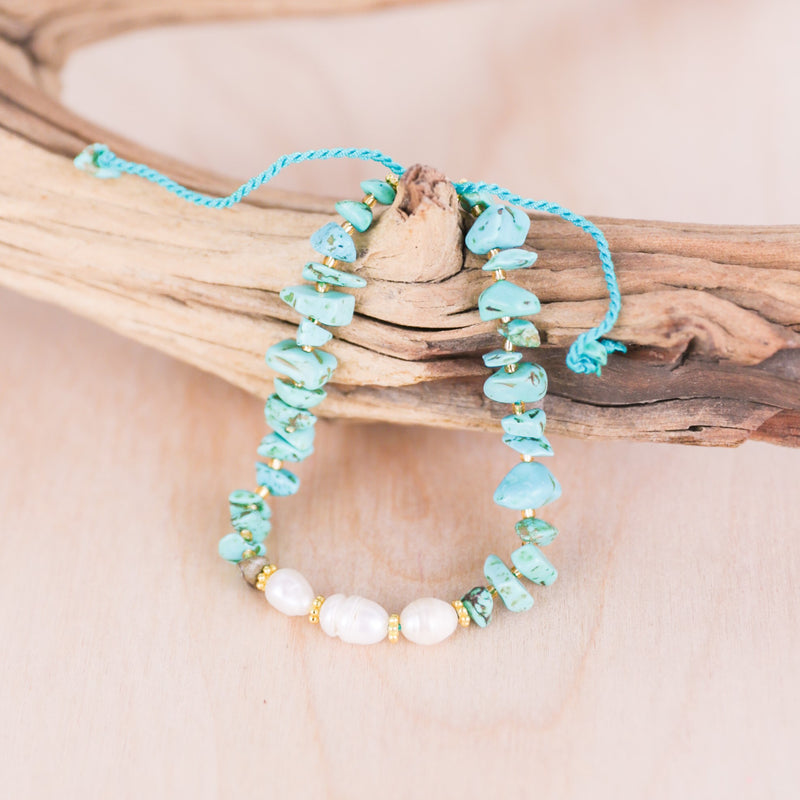 RockNPearls 3 Pearl Pull Bracelet