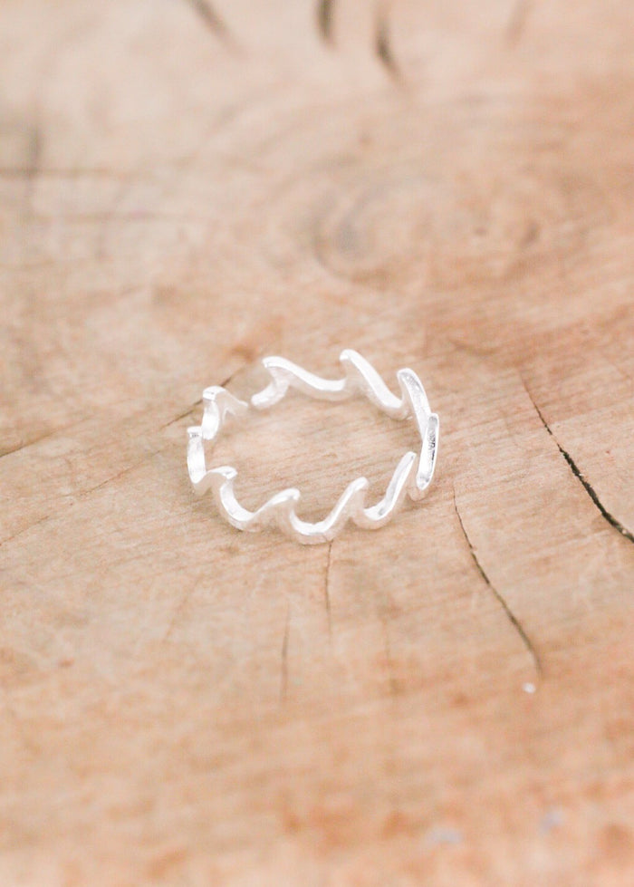 Tides Adjustable Alloy Ring