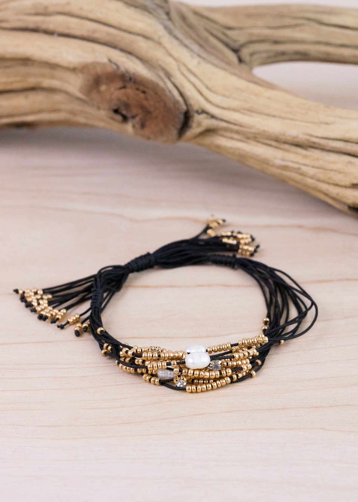 Glitz & Pearl Pull Bracelet | Shop Bali Queen