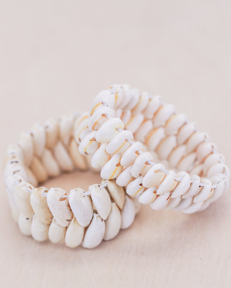 Stacked Shells Bracelet