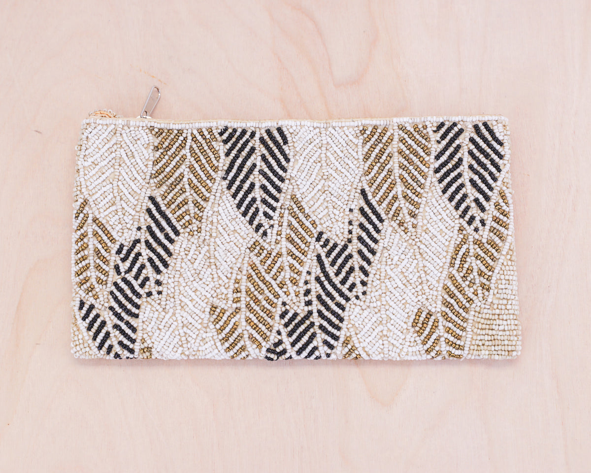 Mosaic Beaded Clutch