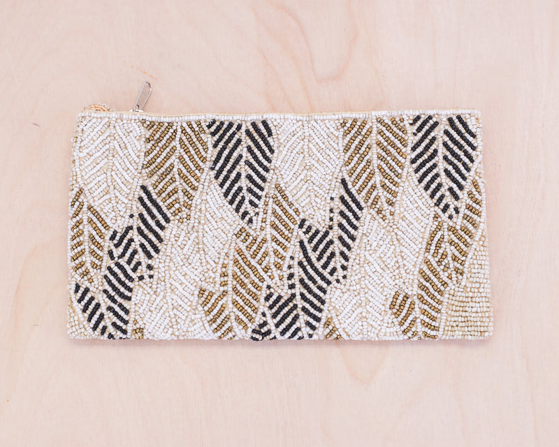 Mosaic Beaded Clutch
