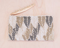 Mosaic Beaded Clutch