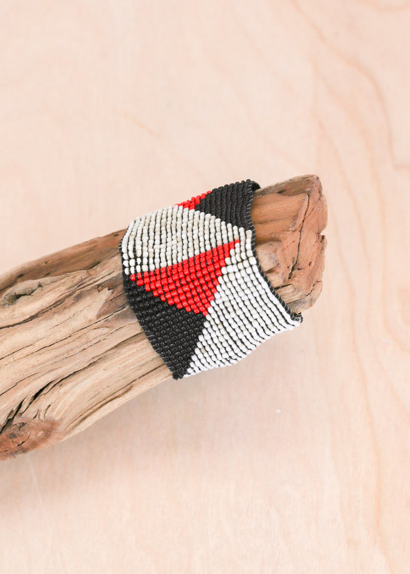 Navajo Beaded Cuff Stretch Bracelet | Shop Bali Queen