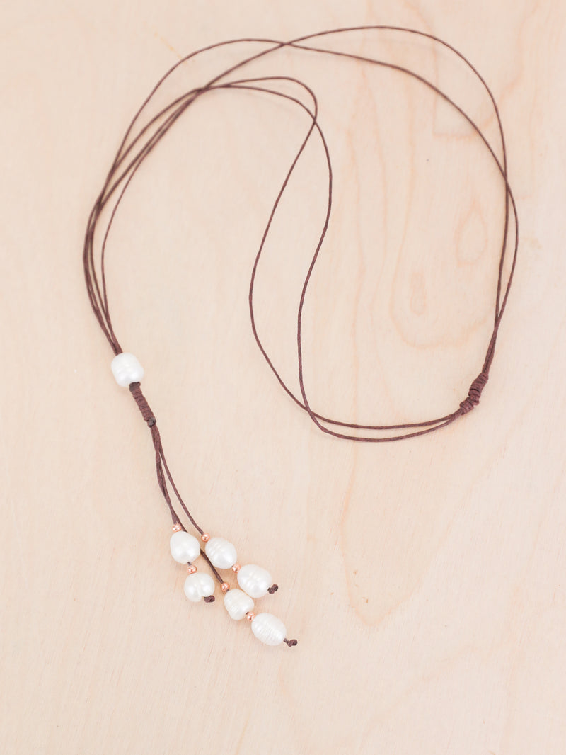 Beach Party Pearl Necklace