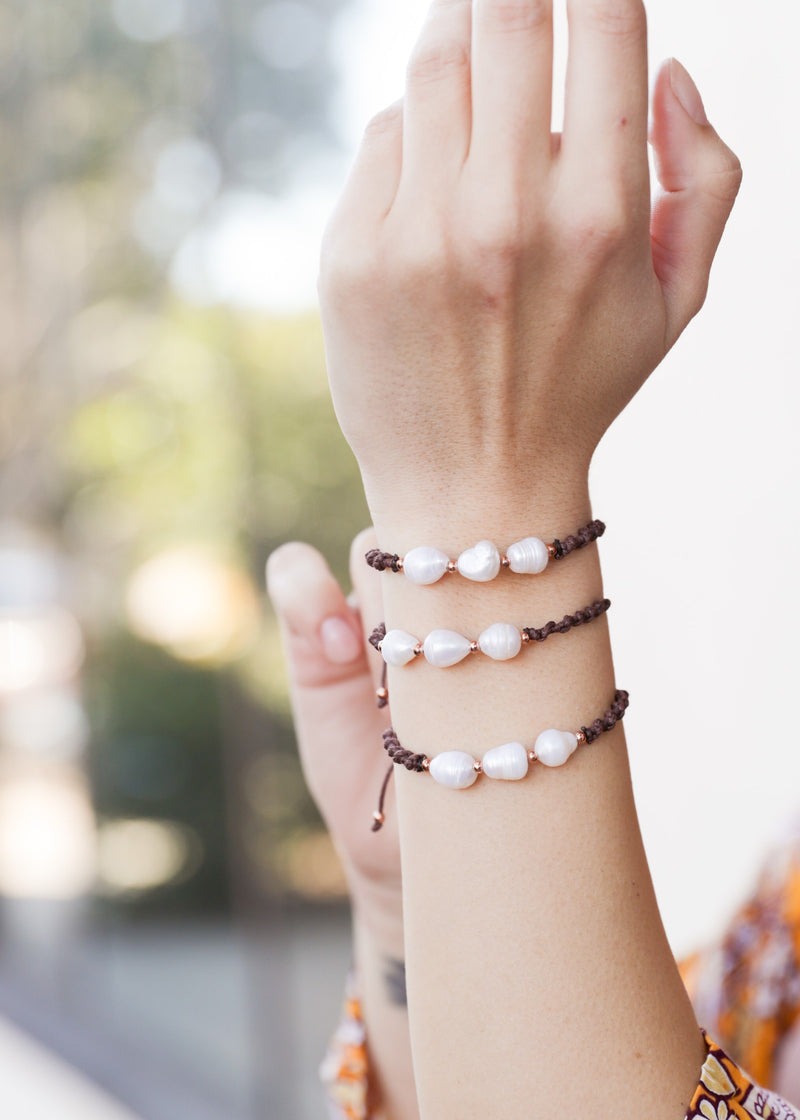 Beach Party Pearl Bracelet