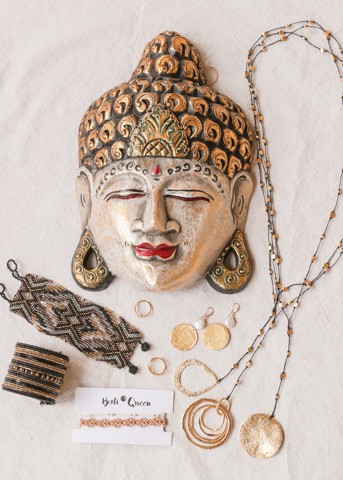 Teardrop Gold Alloy Necklace