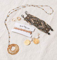 La Perla Gold Tam Earrings | Shop Bali Queen