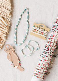Kona Square Turquoise Puka Shell Toggle Necklace | Shop Bali Queen
