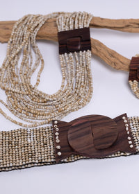 Solid Beaded Stretch Belt | Shop Bali Queen