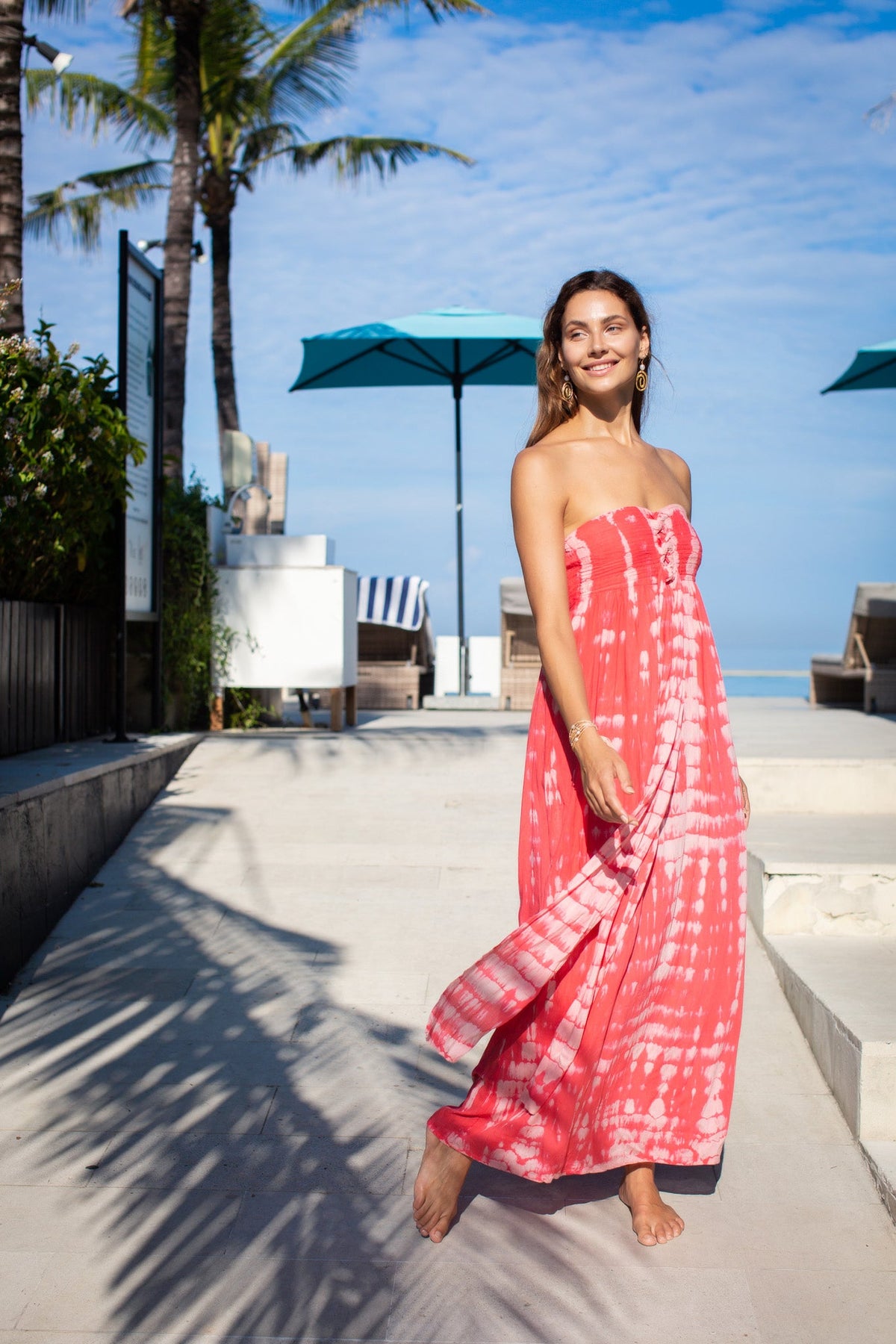 Bali Queen, Coco Rose, Resort Wear, Pool Wear, Bathing Suit Coverup, Summer, Sundress, Summer Style, Beach Boutique, Bali, Travel, Boho Style, Tulum, Embroidery, Trending, Cruise Wear, Vacation, Beach Wear, Insta Beachwear, Lifestyle, Swim, Shop Online, Tie Me Up, Maxi Dress