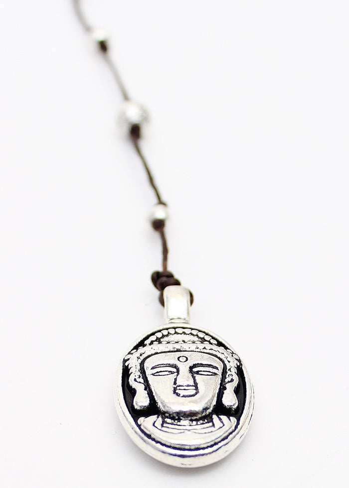 Buddha Head Alloy Necklace