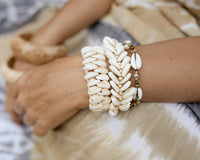 Stacked Shells Bracelet