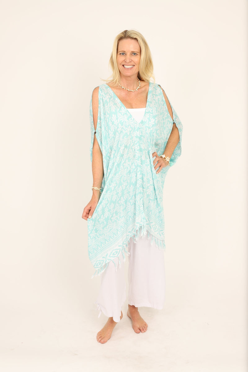 Bali Queen, Coco Rose, Resort Wear, Pool Wear, Bathing Suit Coverup, Summer, Sundress, Summer Style, Beach Boutique, Bali, Travel, Boho Style, Tulum, Embroidery, Trending, Cruise Wear, Vacation, Beach Wear, Insta Beachwear, Lifestyle, Swim, Caftan, Shop Online, Long Caftan, Lounge Wear, Jasmine, Sharkbite Caftan.