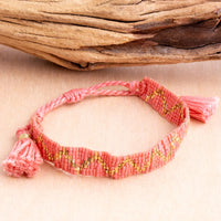 Brickstitch Adjustable Beaded Bracelet