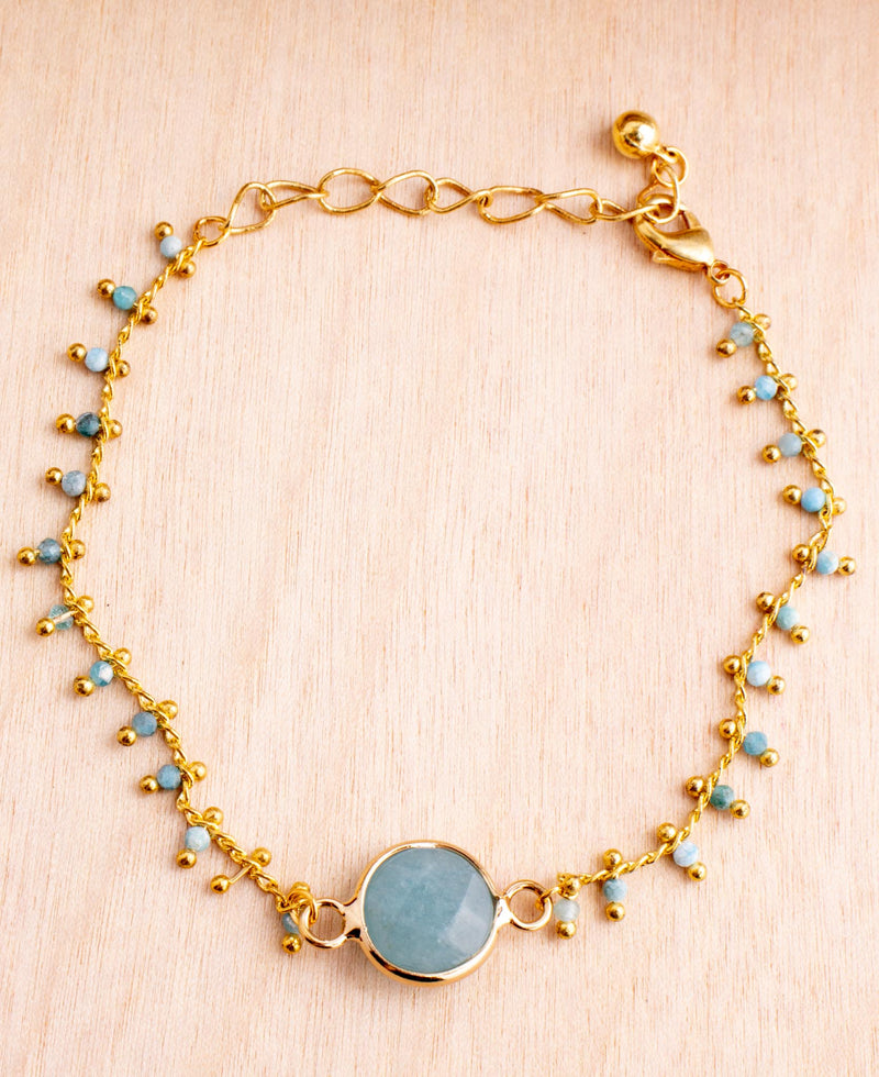 Dew Drop Sandstone Bracelet | Shop Bali Queen