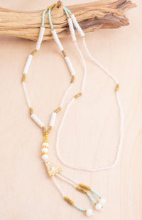Crystal Pyramid Necklace | Shop Bali Queen