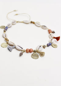 Cowrie and Tassel Choker | Shop Bali Queen