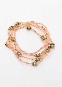 Freshwater Pearl and Crystal Eyeglass / Mask Chain