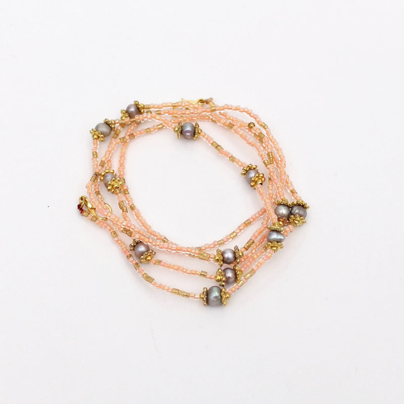 Freshwater Pearl and Crystal Eyeglass / Mask Chain | Shop Bali Queen