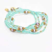 Freshwater Pearl and Crystal Eyeglass / Mask Chain | Shop Bali Queen