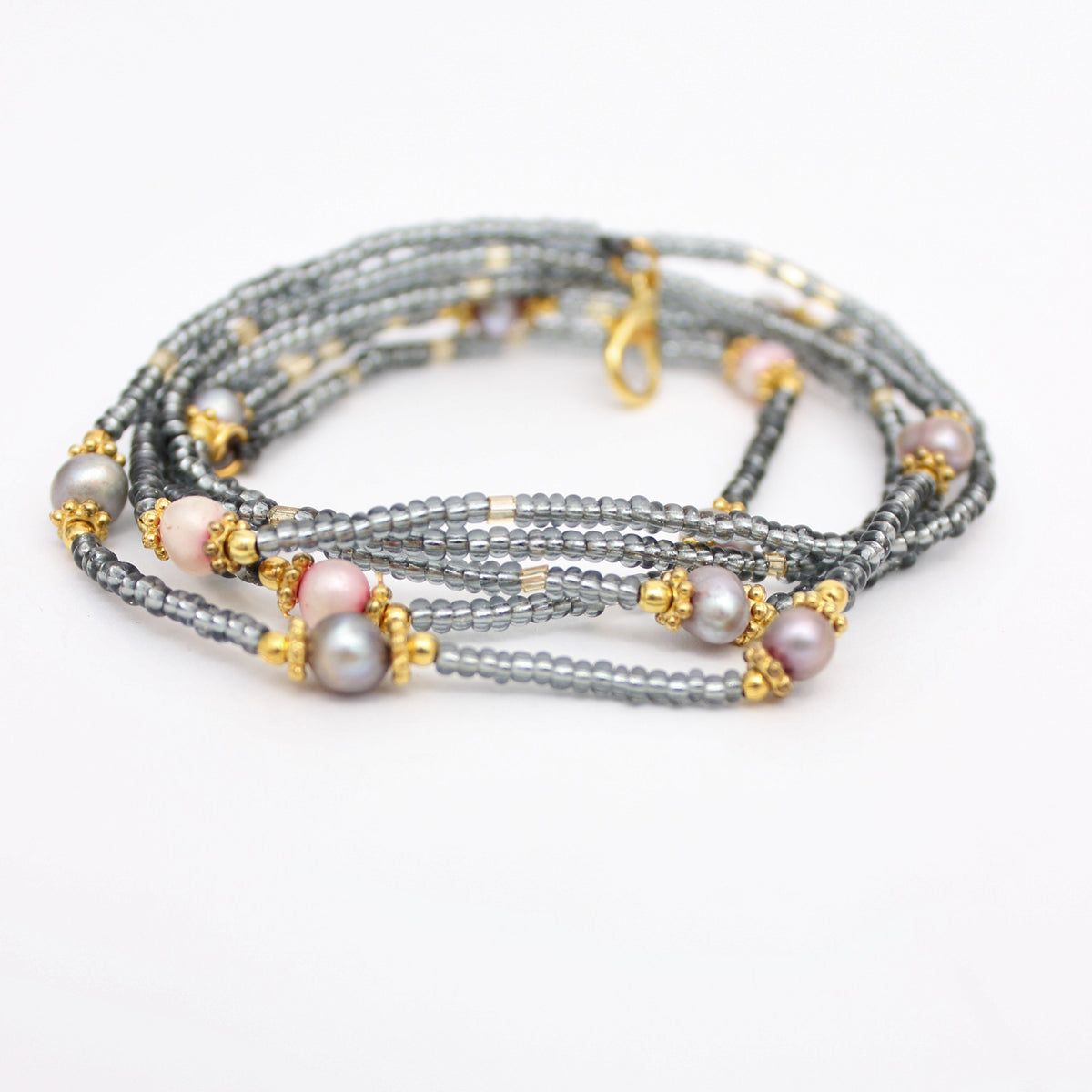 Freshwater Pearl and Crystal Eyeglass / Mask Chain | Shop Bali Queen