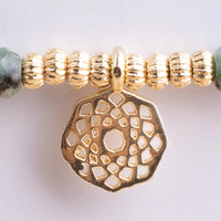 Medallion Stone Pull Bracelet | Shop Bali Queen