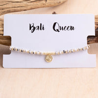 Medallion Stone Pull Bracelet | Shop Bali Queen