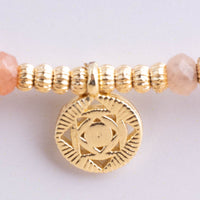 Medallion Stone Pull Bracelet | Shop Bali Queen