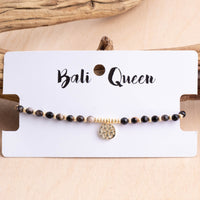 Medallion Stone Pull Bracelet | Shop Bali Queen