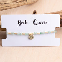 Medallion Stone Pull Bracelet | Shop Bali Queen